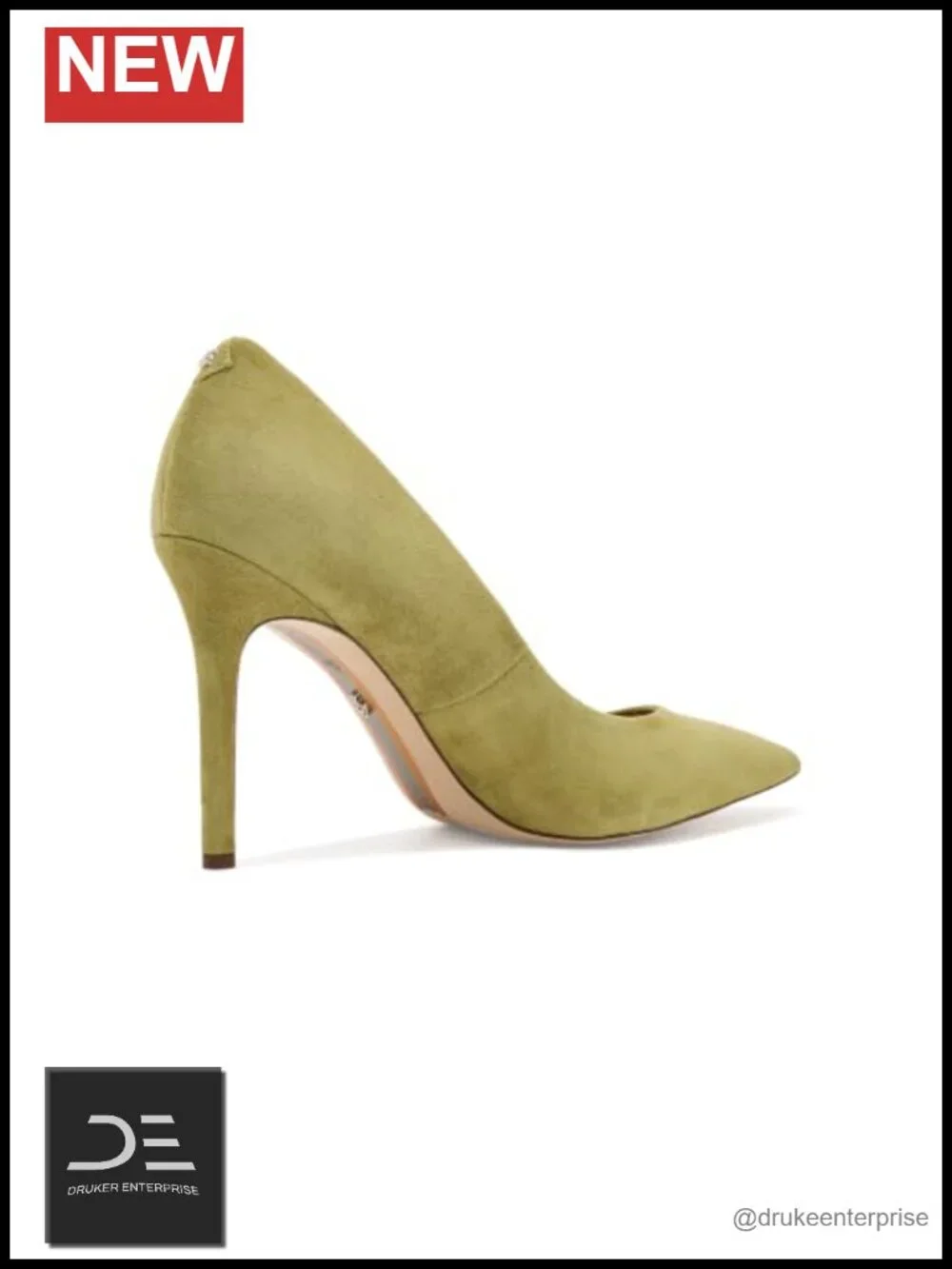 Women's Hazel Stiletto Heels Pointed Toe Suede Slip-On Party